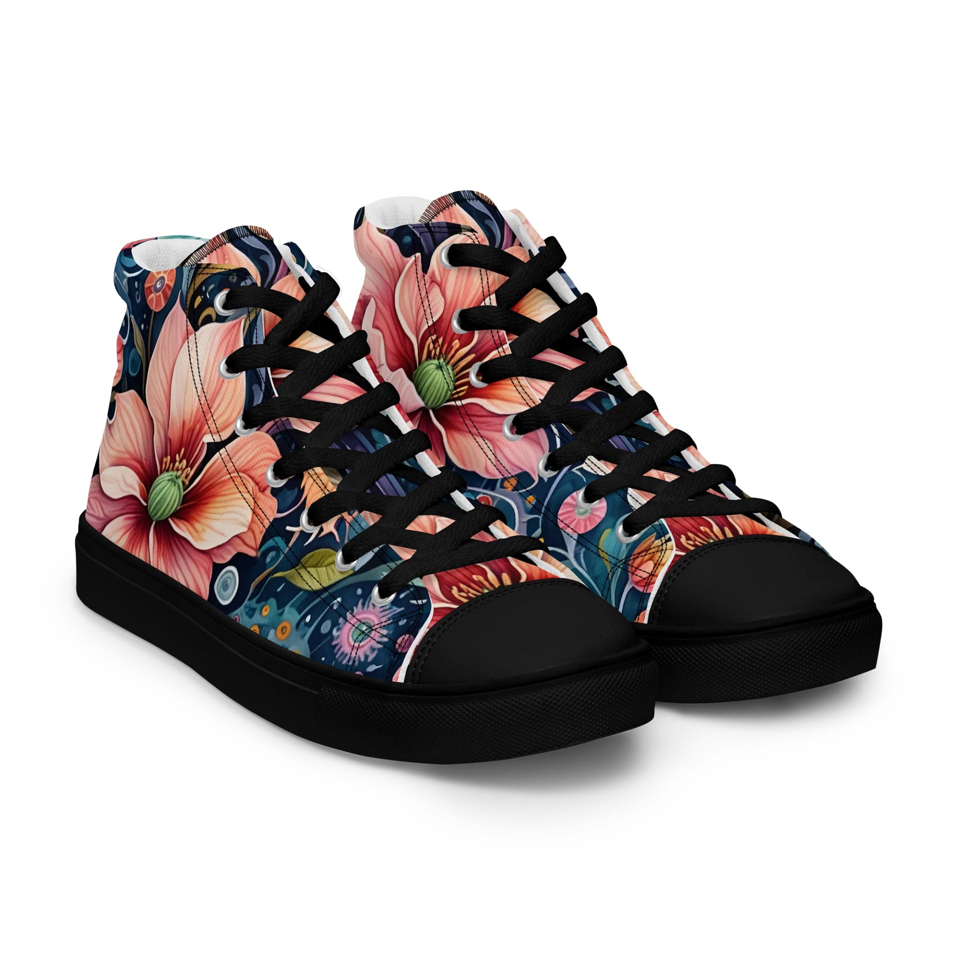 Floral Harmony High Tops product image (8)