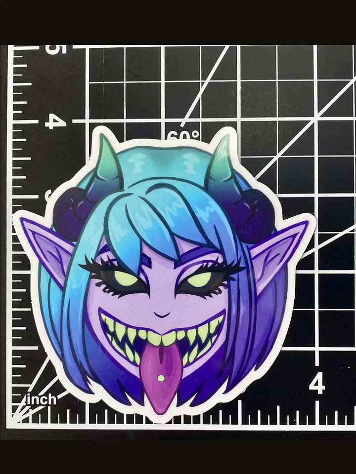 [B-Grade] Night Terror Shiva Glow-in-the-Dark Waterproof Sticker product image (1)