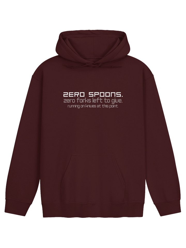 Zero spoons hoodie product image (5)