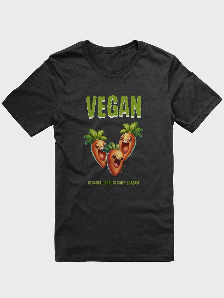 Vegan because carrots can't scream product image (1)