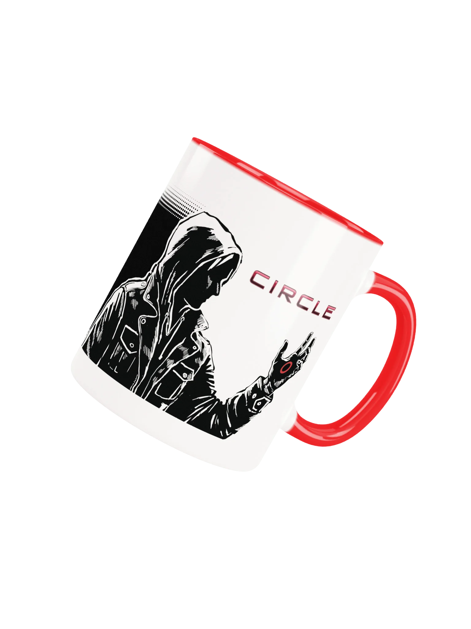 CIRCLE: "Cast Your Vote!" Red Coffee Mug product image (4)