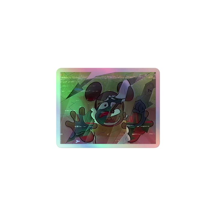 Crack the Screen Holo Sticker product image (1)