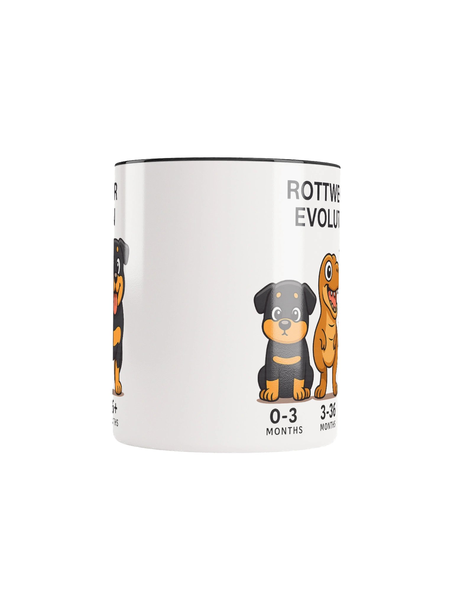 Rottweiler Evolution Ceramic Mug product image (34)