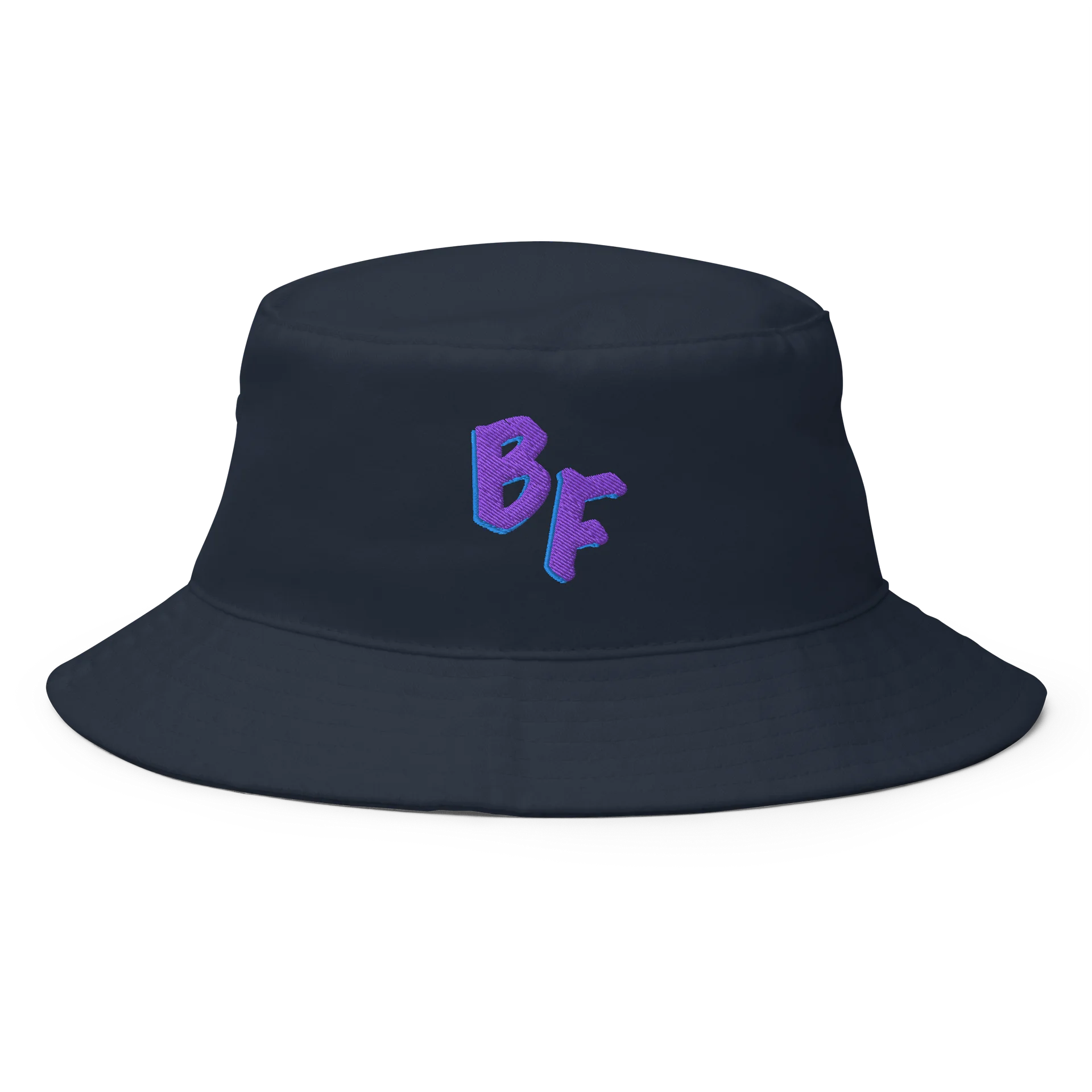 BF Purple Outline Bucket Hat product image (1)
