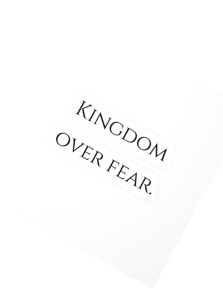 Kingdom over fear. product image (2)