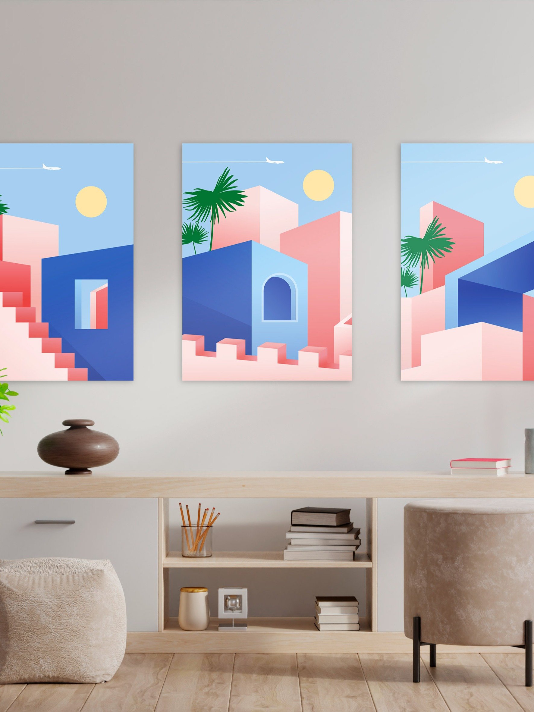 Boho, Boho decor: Egypt, Morocco, Tunisia — boho travel poster product image (2)