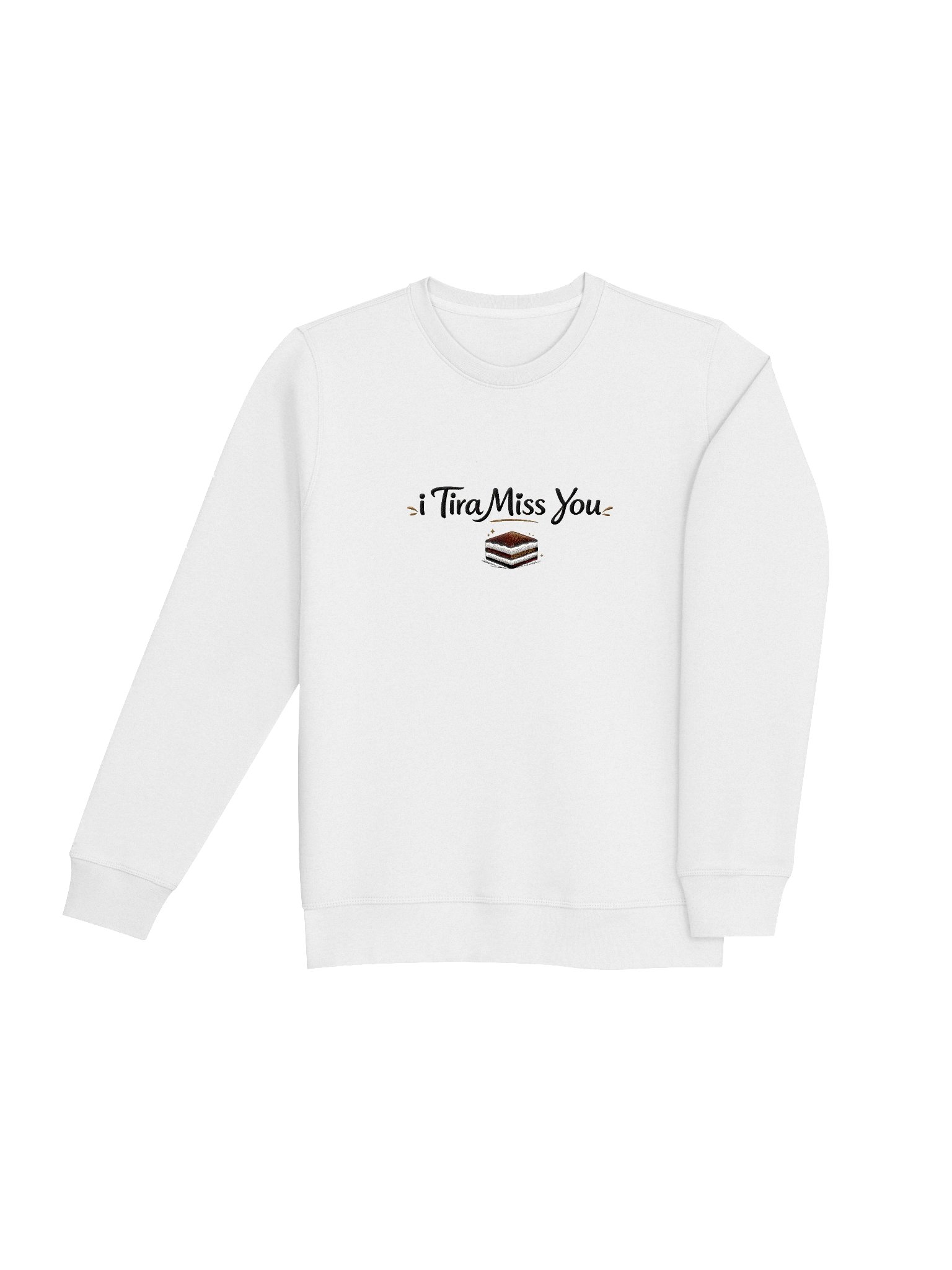 "I Tira Miss You" Embroidered Cute Tiramisu Cozy Sweatshirt product image (7)
