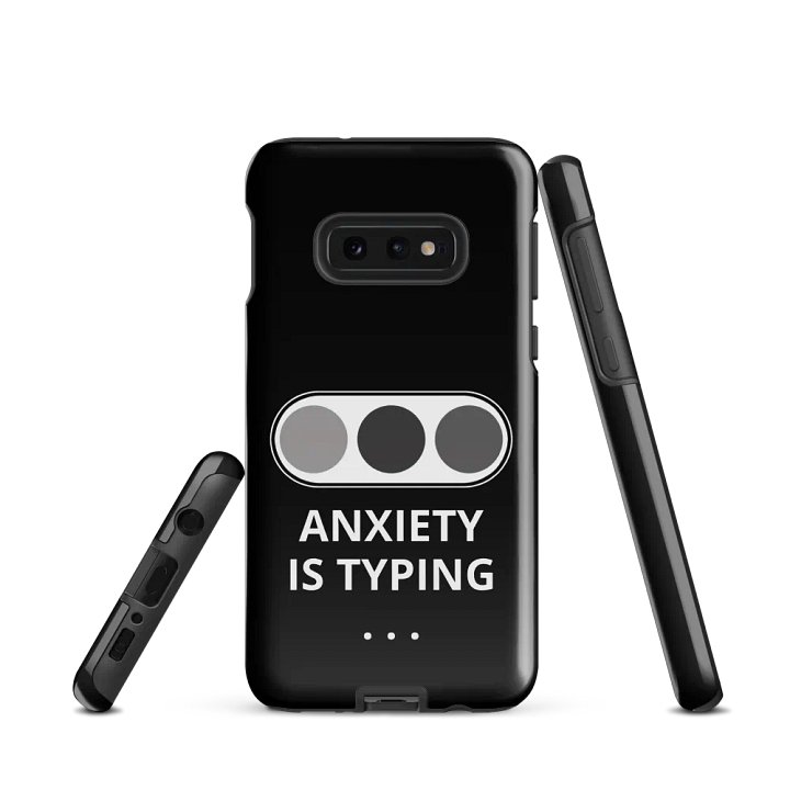 Samsung anxiety is typing phone case product image (3)