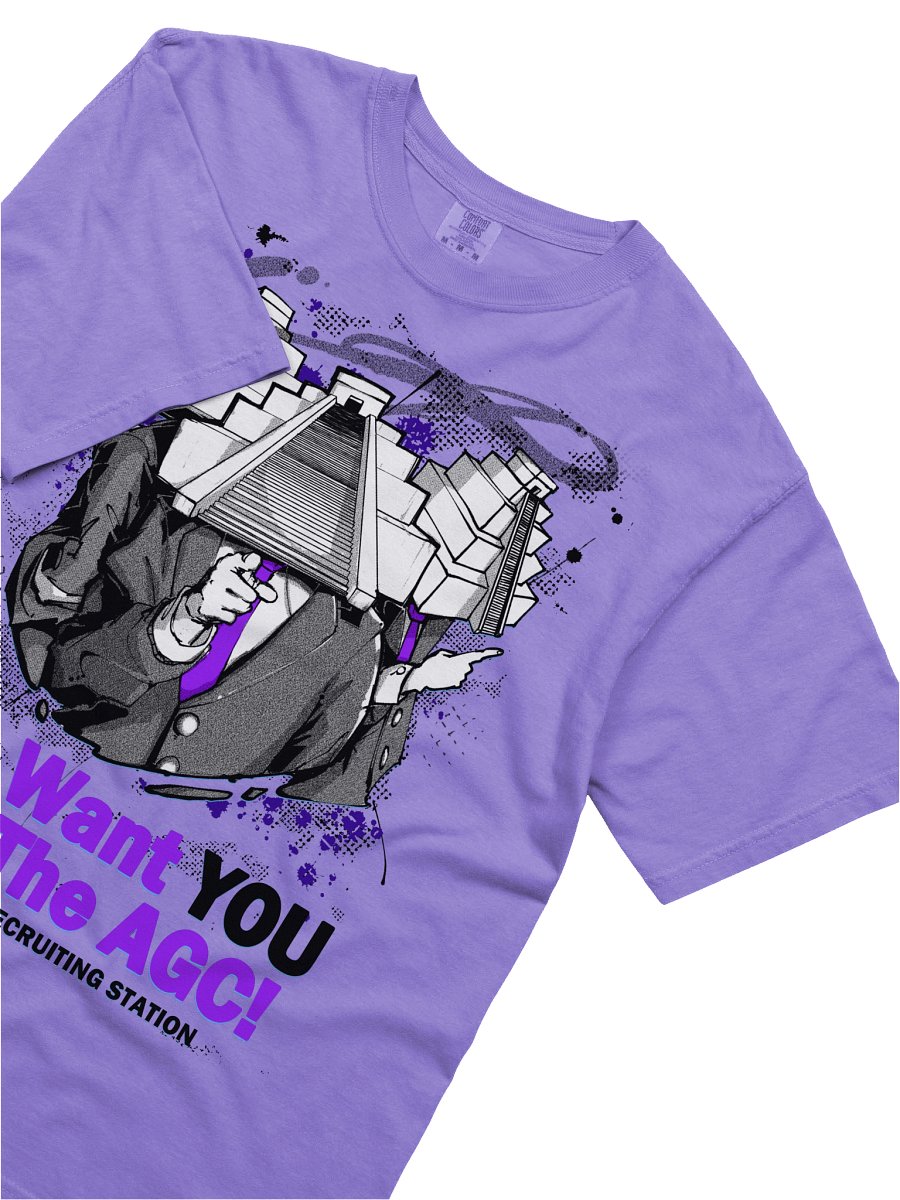 AGC RECRUIT TEE PURPLE product image (7)