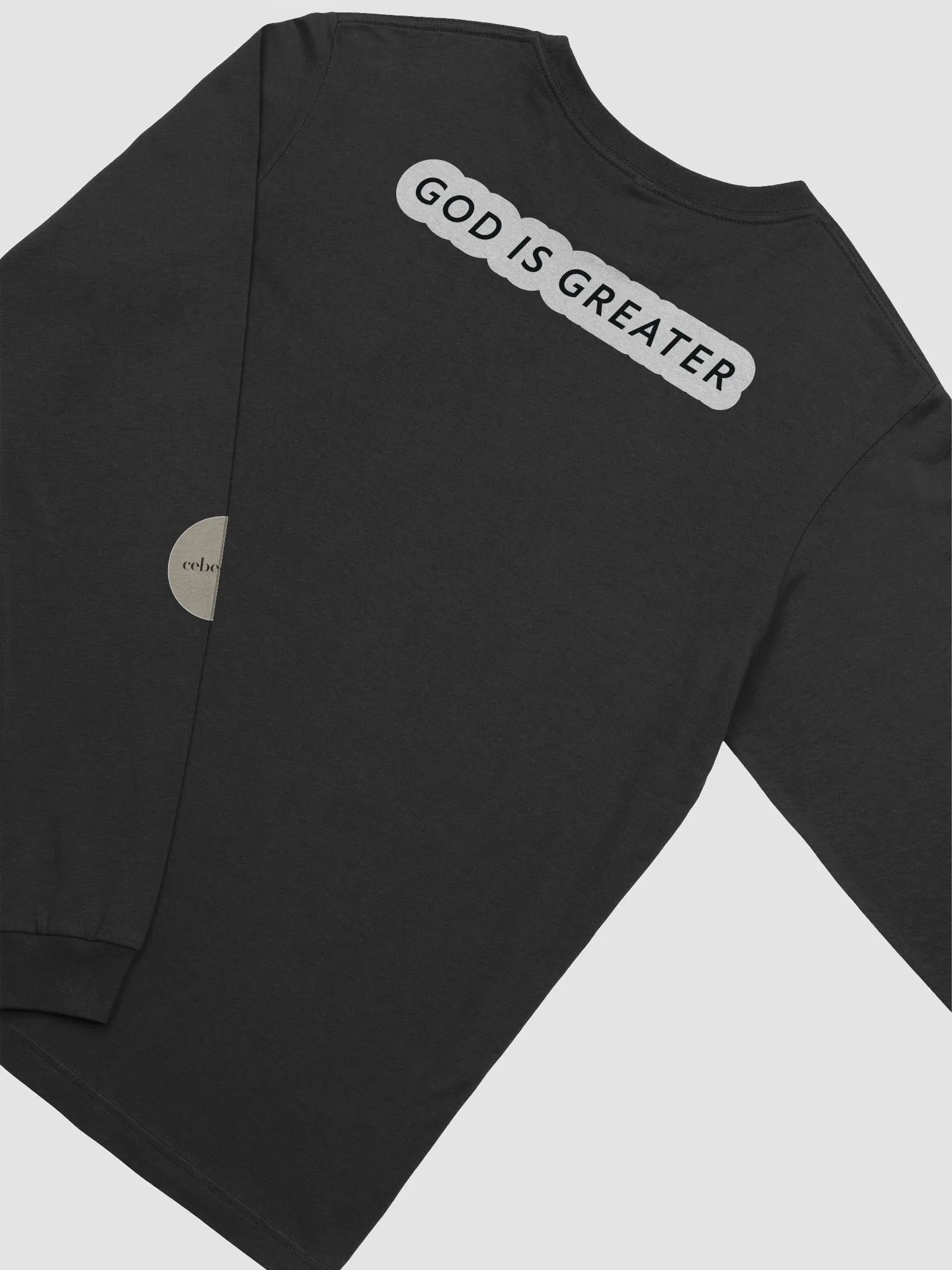 God > ALT Long Sleeve - (BLACK TEXT) product image (14)