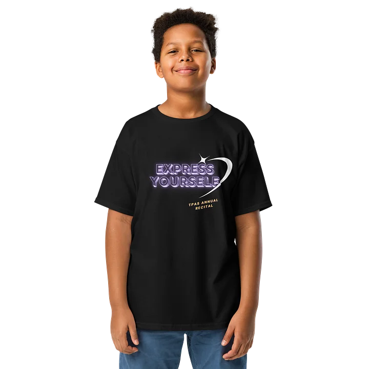 YOUTH UNISEX EXPRESS YOURSELF RECITAL T-SHIRTS product image (1)