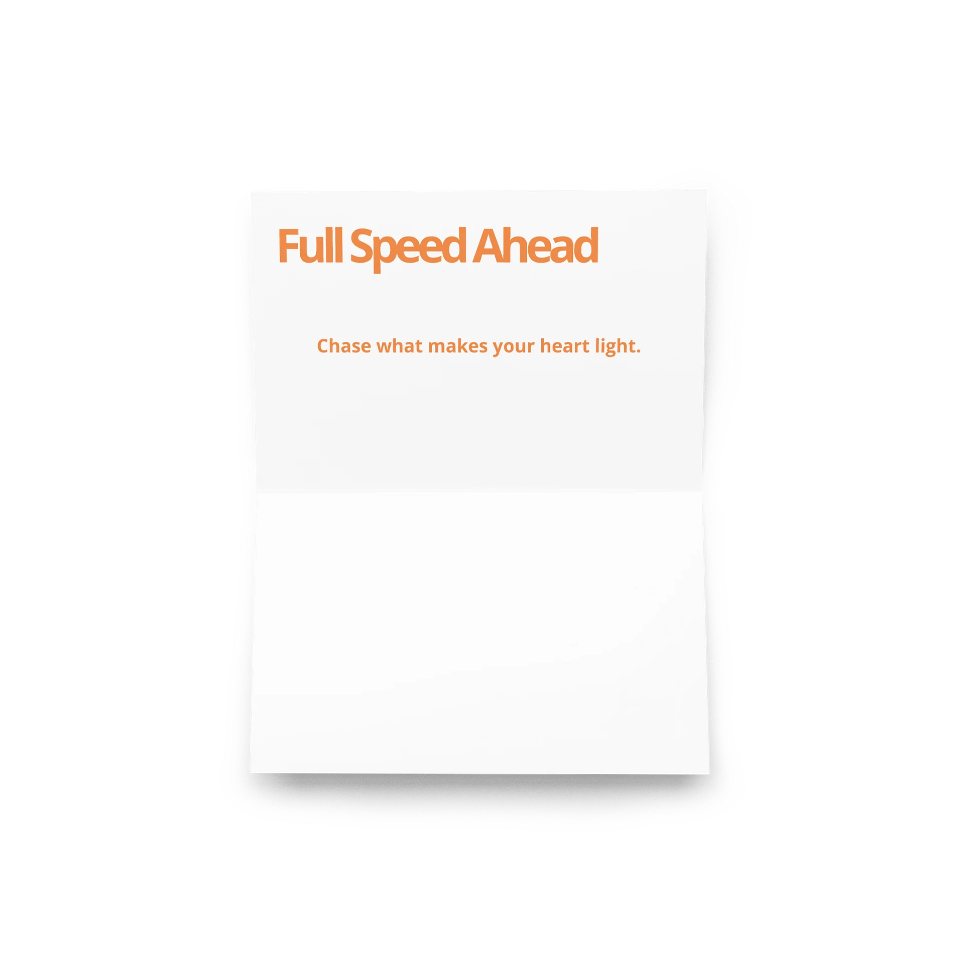 Full Speed Ahead Greeting Card product image (7)