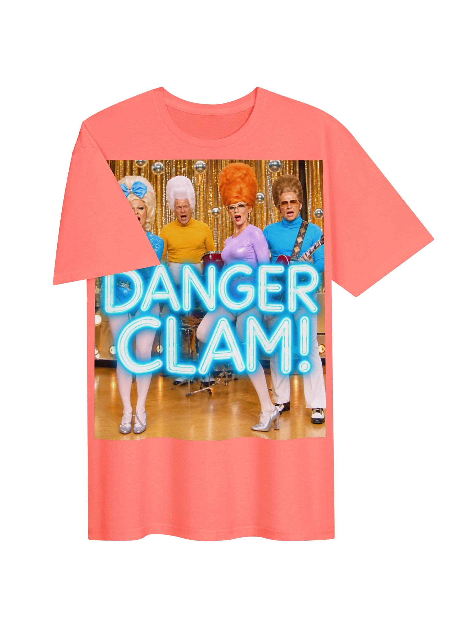 DANGER CLAM! | The Official Retro Flux TV T-Shirt | Gildan Unisex Softstyle product image (3)