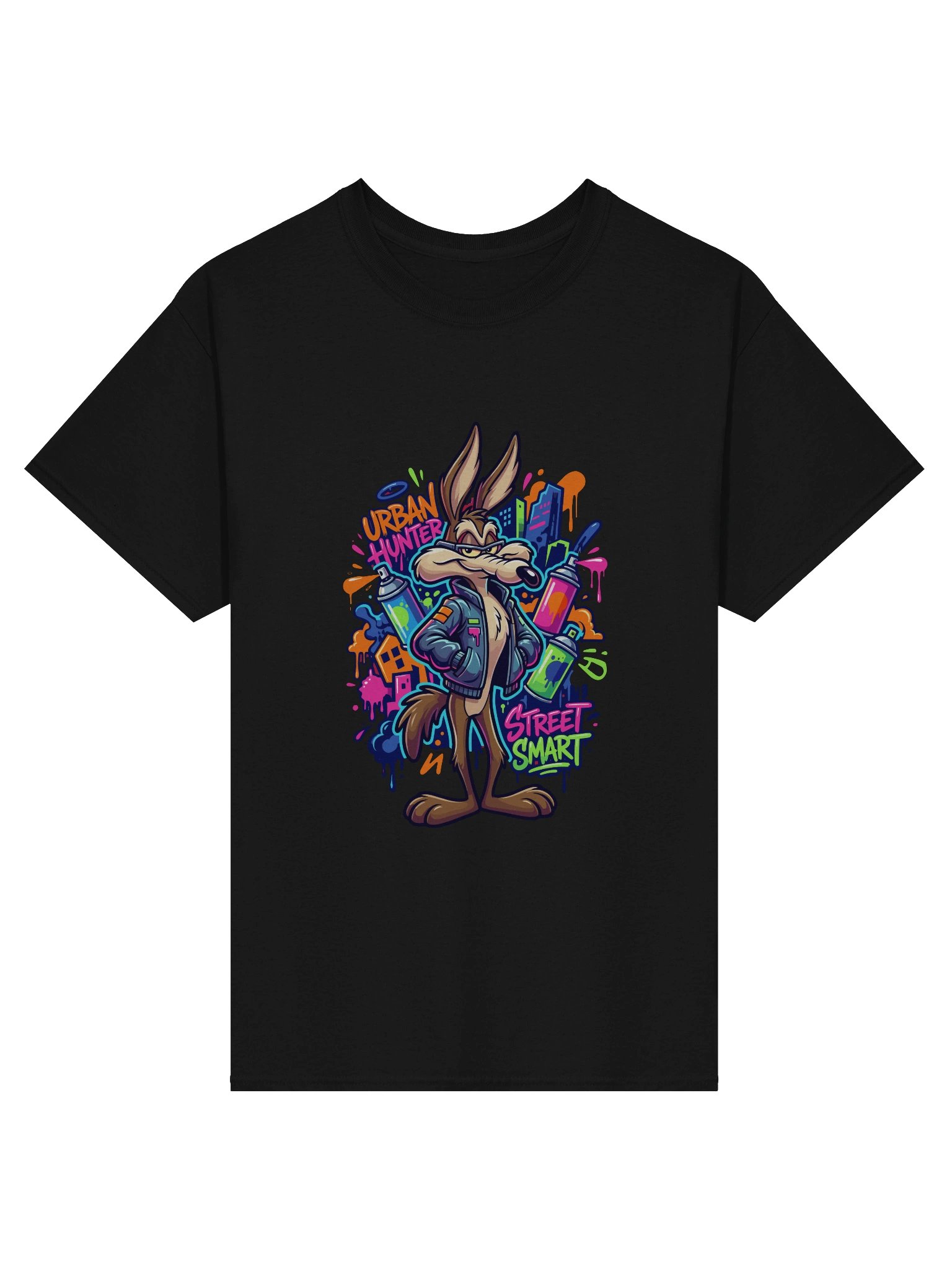 Wile E. Coyote graffiti t-shirt product image (2)