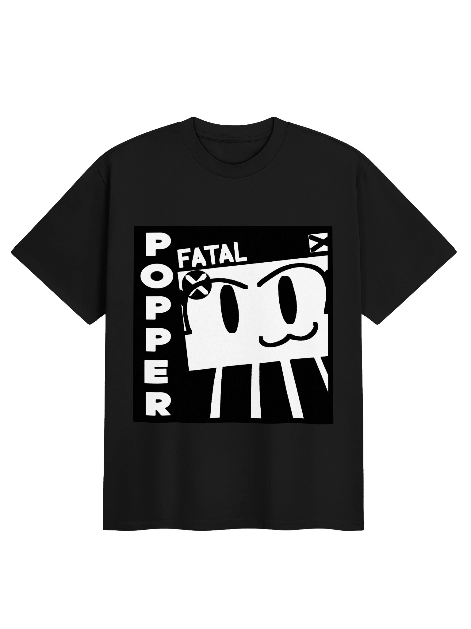 Popper Box Print T-Shirt product image (2)