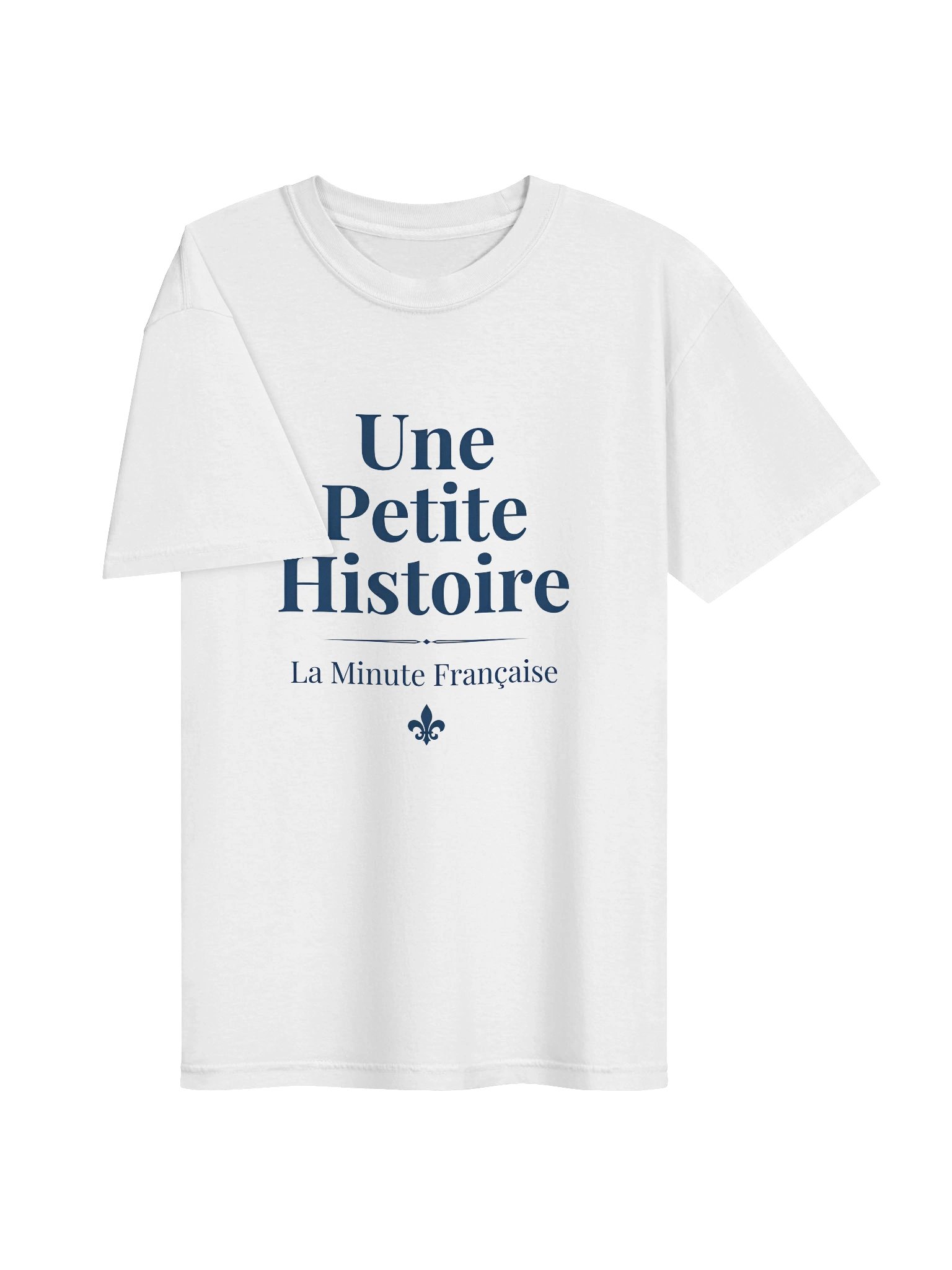 Une Petite Histoire Graphic T-Shirt — La Minute Française French Learning Tee 2 product image (5)