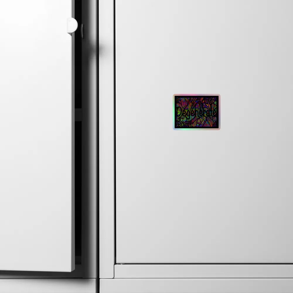 Degenerate Dreams Holographic Sticker Sheet product image (6)