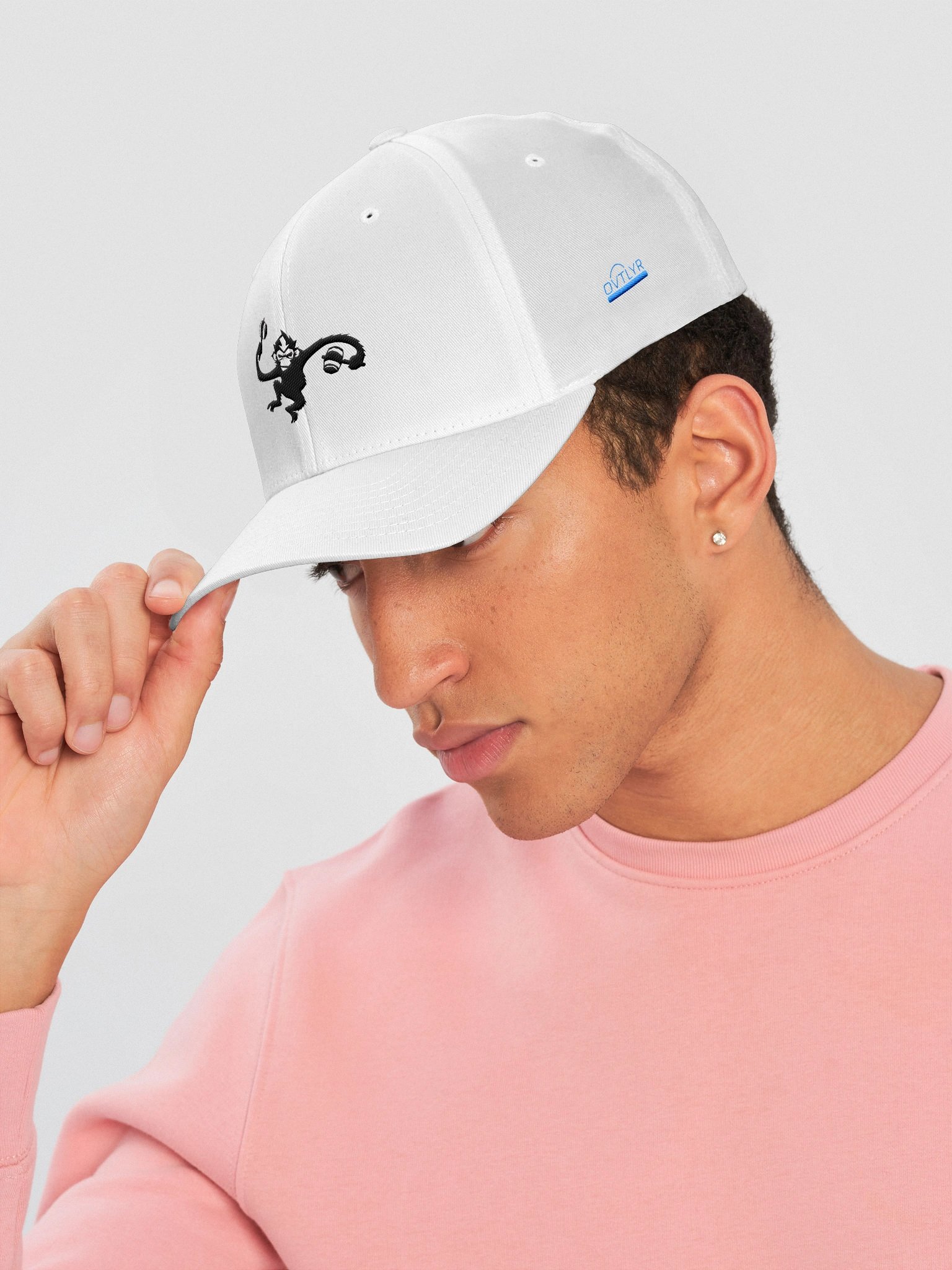 Monkey Hammered Cap - White product image (6)