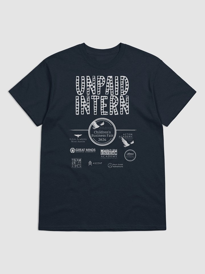 2026 AANWA CBF Parent T-Shirt - UNPAID INTERN (Adult Size) product image (1)