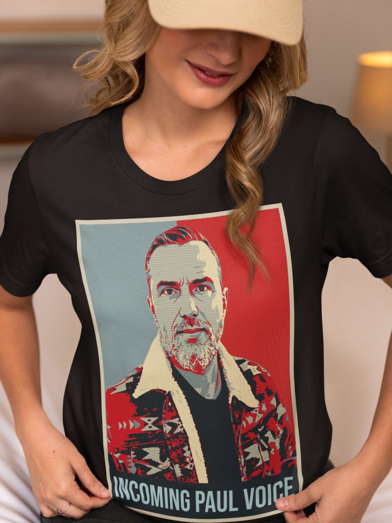 Incoming Paul Voice Pop Art Poster Tee product image (11)