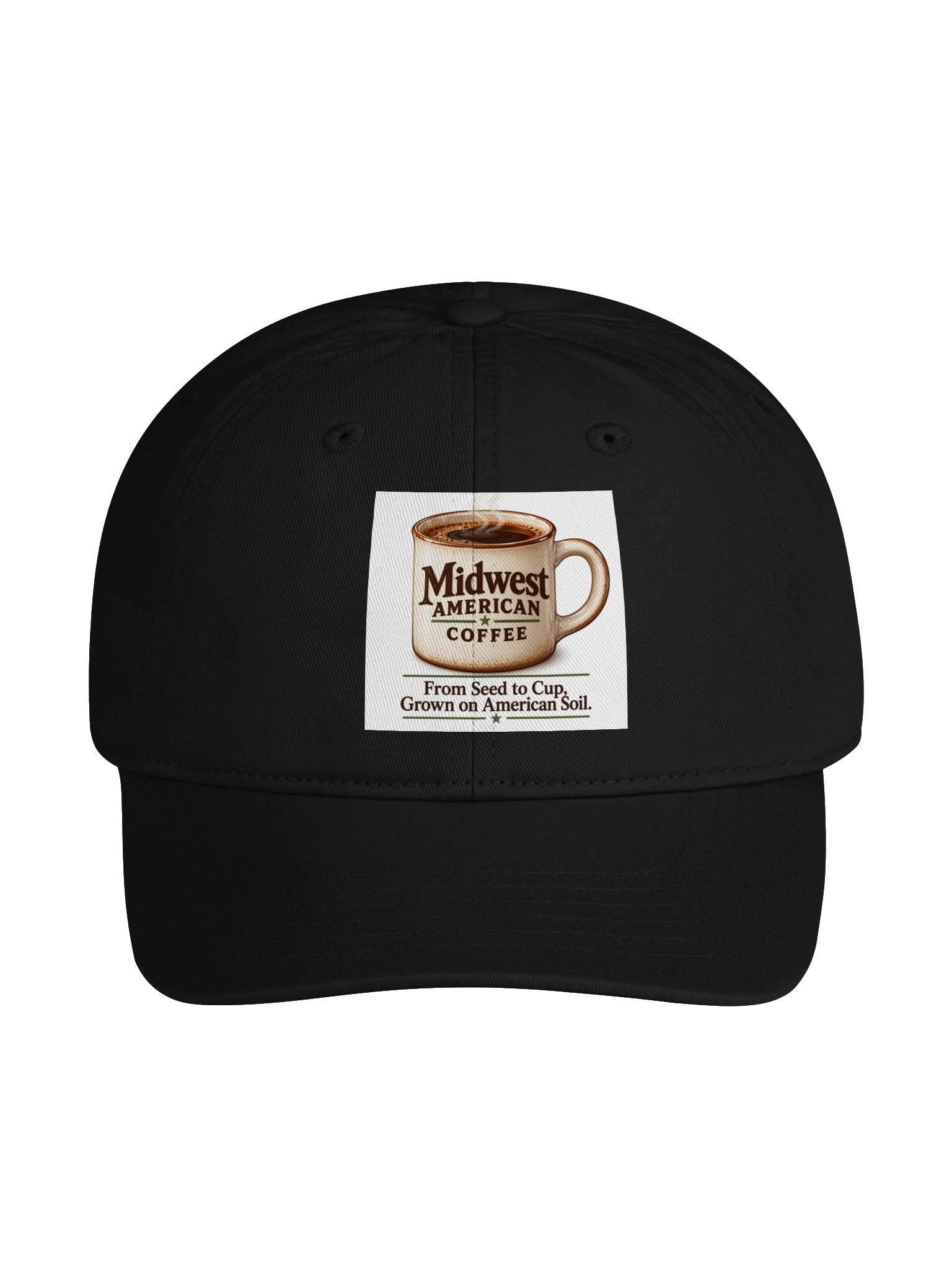 Midwest American Coffee – Grown on American Soil Baseball Cap product image (1)