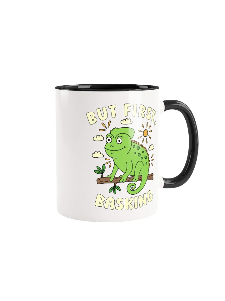 But First, Basking Chameleon Mug product image (2)