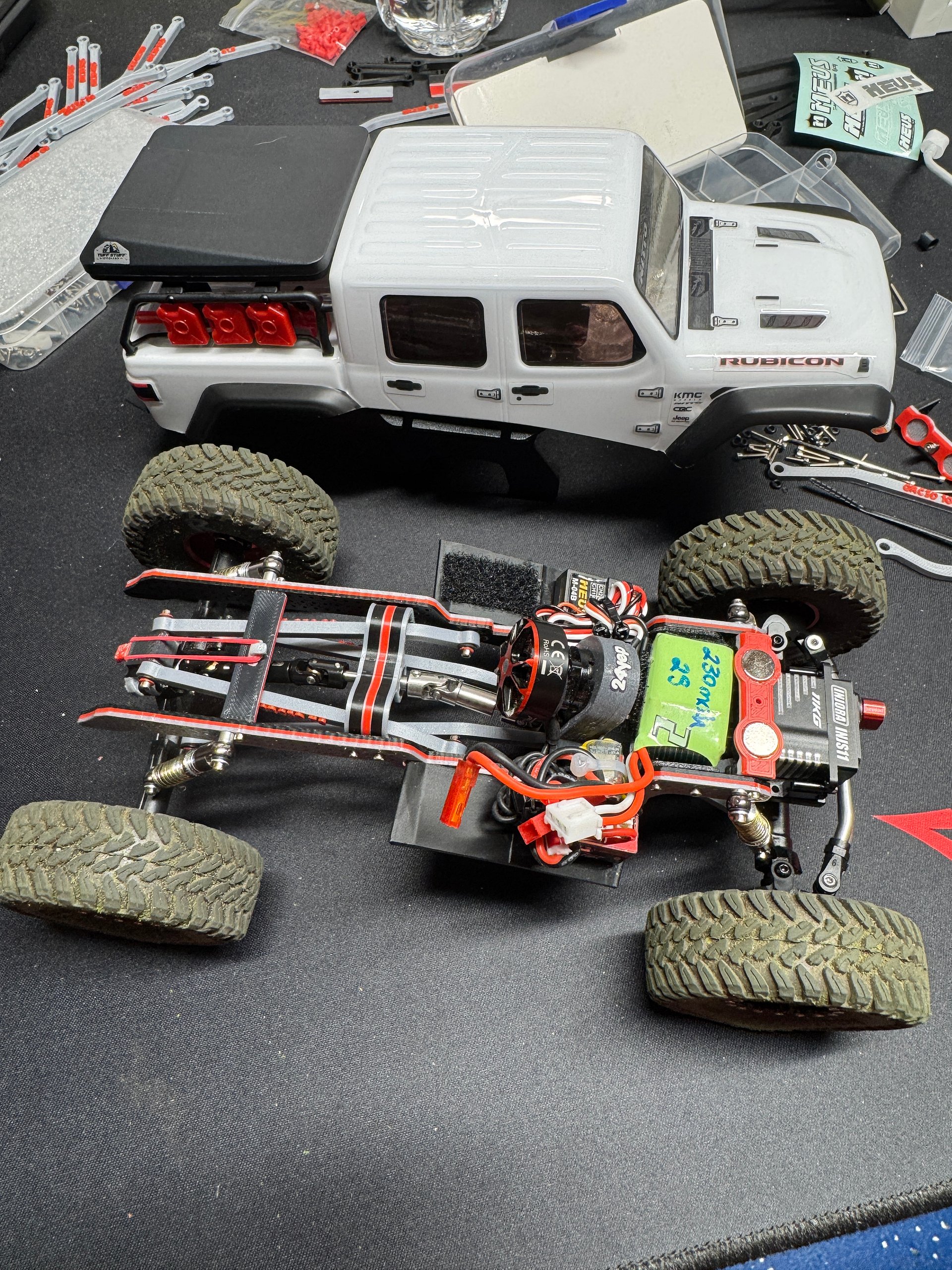 GRC3D LCG (Gladiator) Comp Chassis Kit w/ 20deg Skid product image (10)