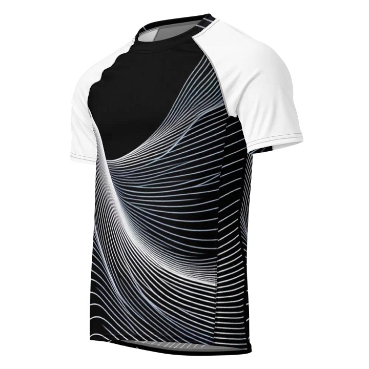 Flow Motion Men's Rash Guard | Ai Design product image (1)
