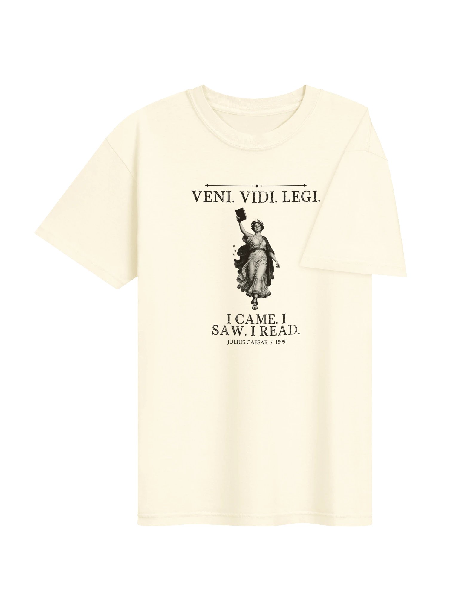 Veni Vidi Legi -- Julius Caesar Tee (Light) product image (13)