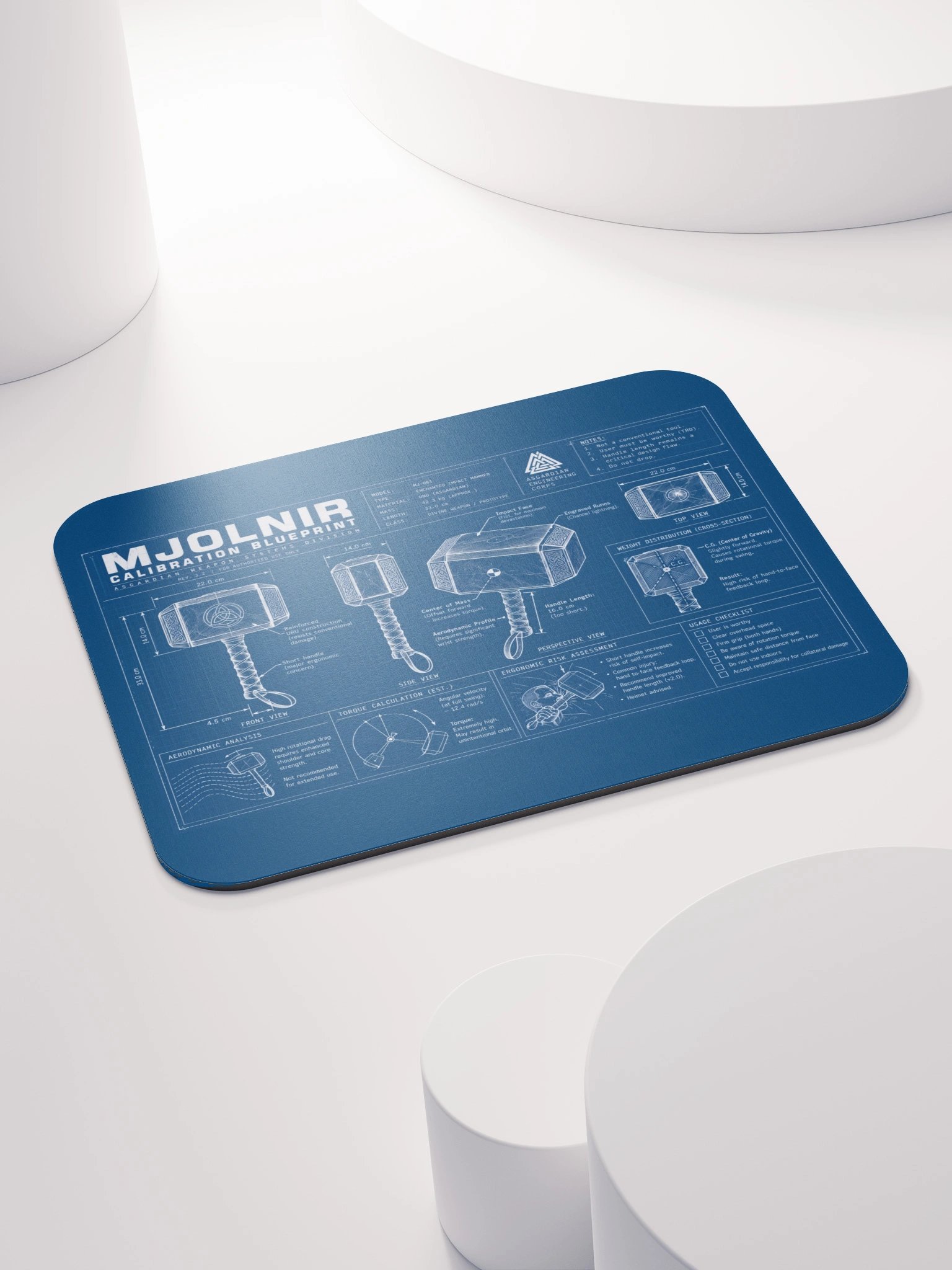 The Mjolnir Technical Specification Blueprint product image (7)