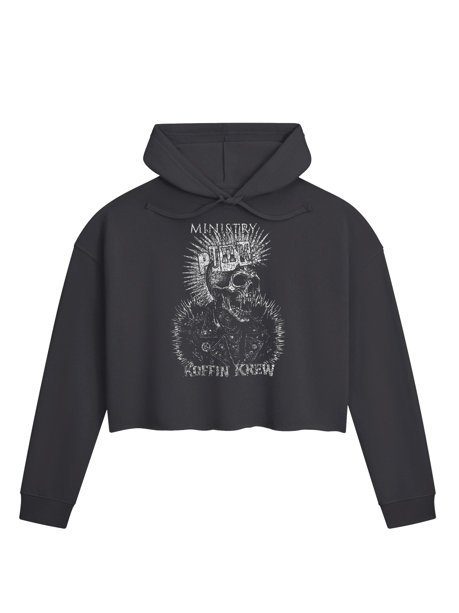 Punk Rotten Womens Cropped Hoodie product image (1)