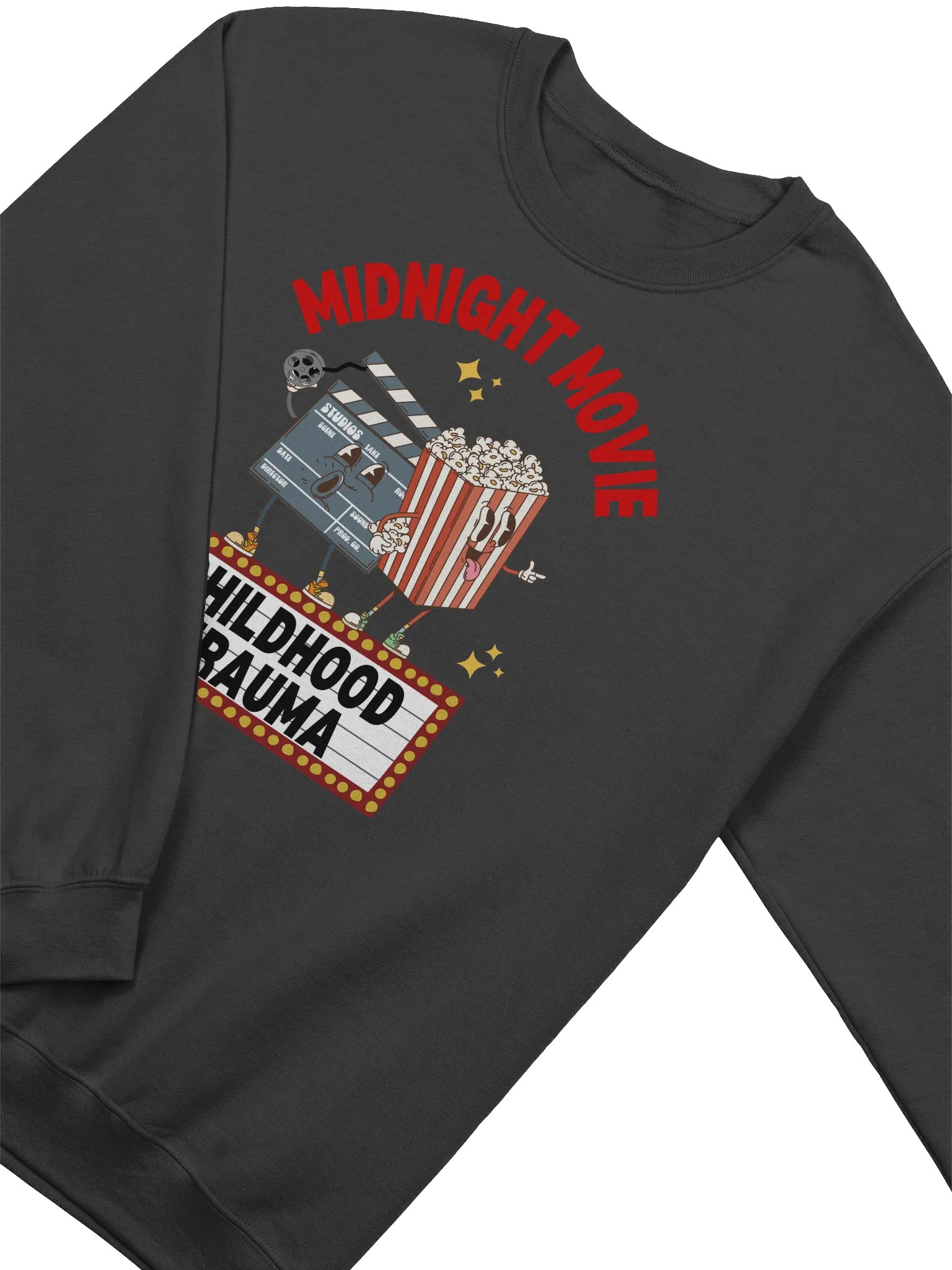 Midnight Movie Childhood Trauma Sweatshirt product image (2)