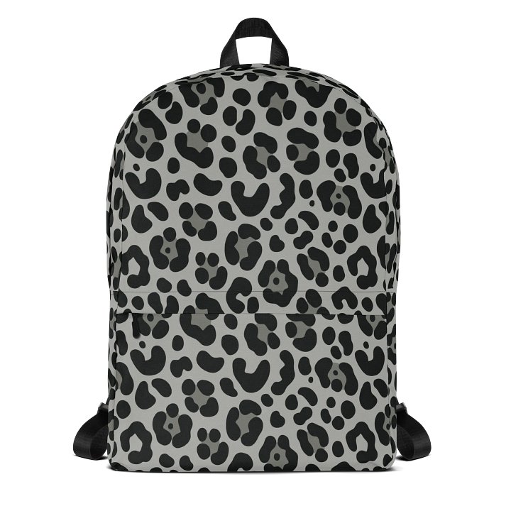 Stylish Snow Leopard Print Backpack for Everyday Use product image (1)
