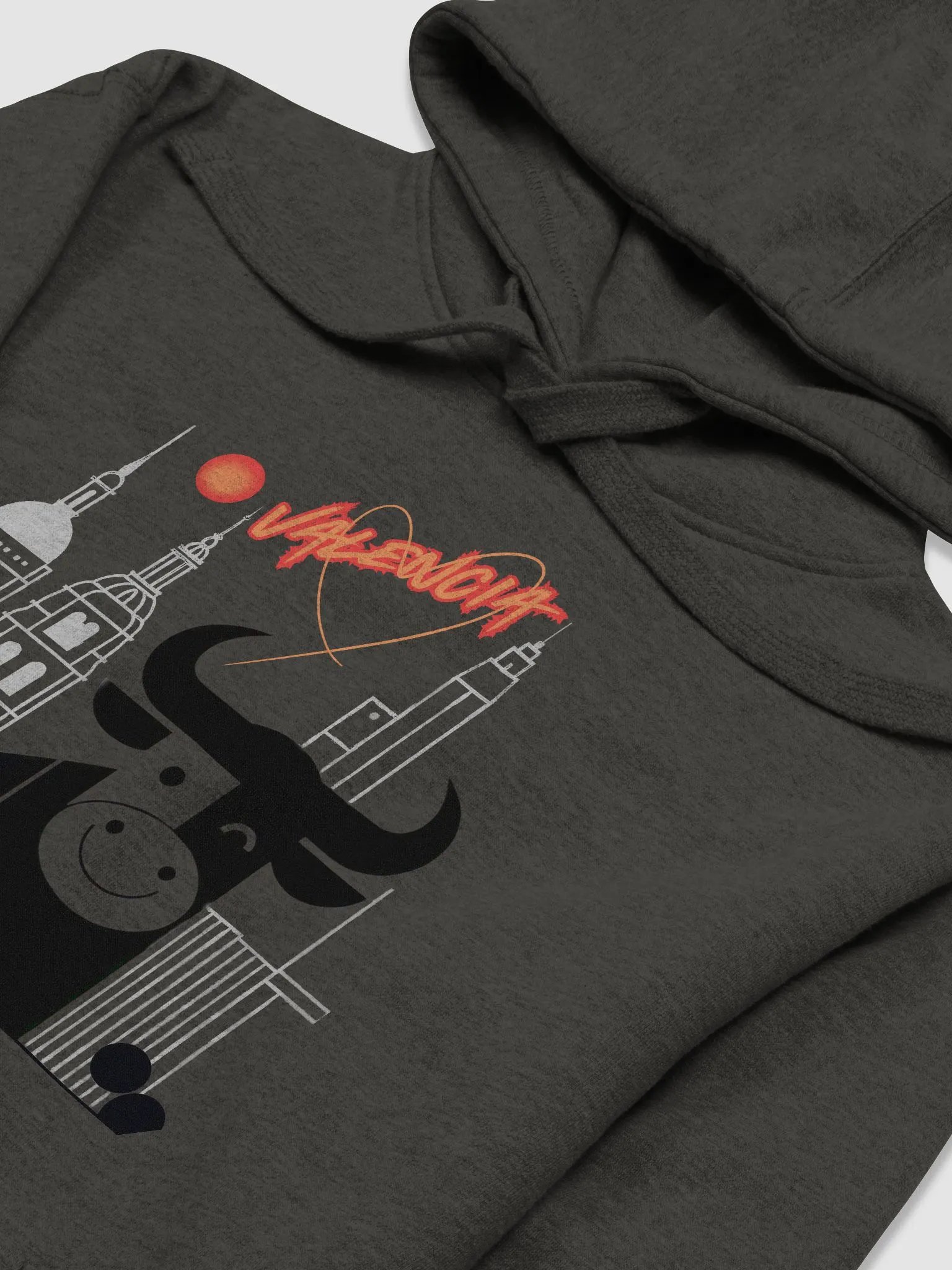 Valencia Skyline Heart Hoodie product image (3)