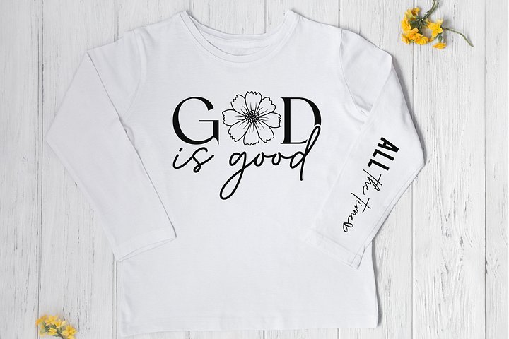 God is Good - All the Time Long Sleeve Tee product image (14)