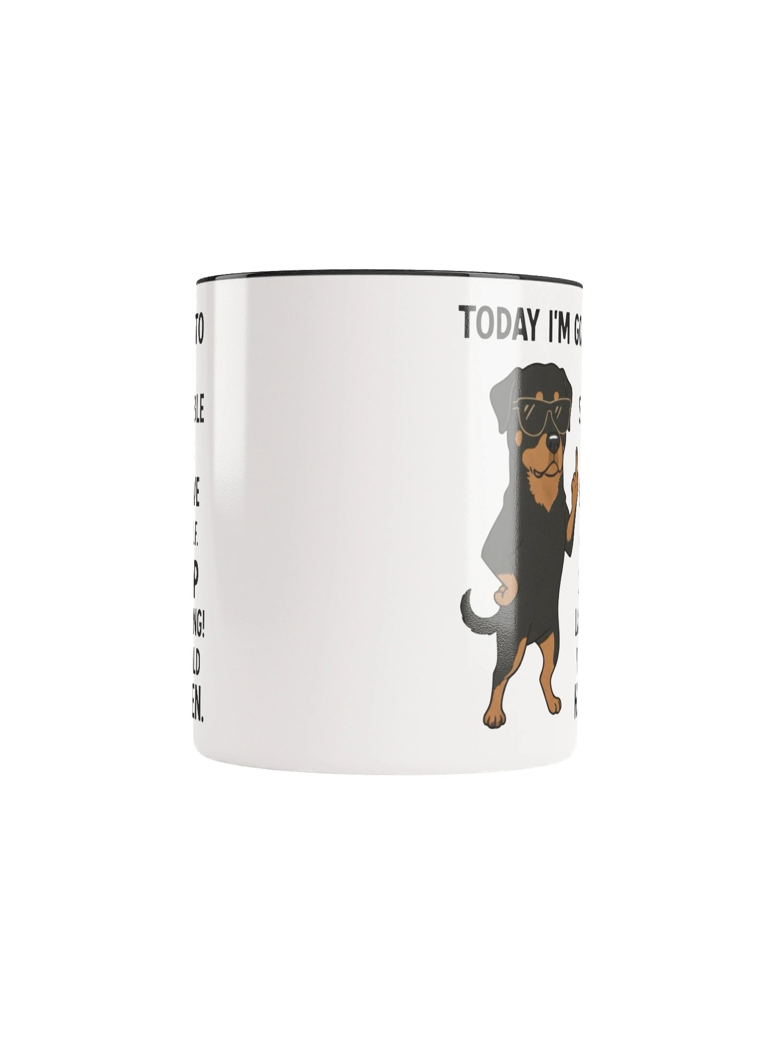 Funny Rottweiler Ceramic Mug product image (37)