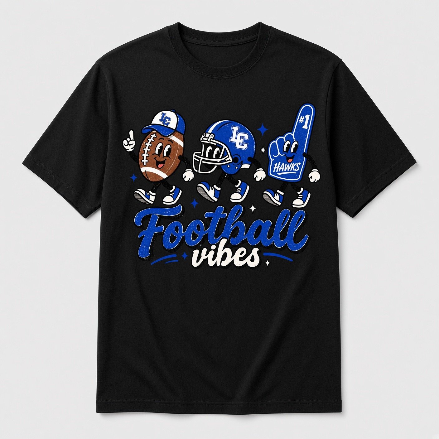 Football Vibes Tee product image (1)
