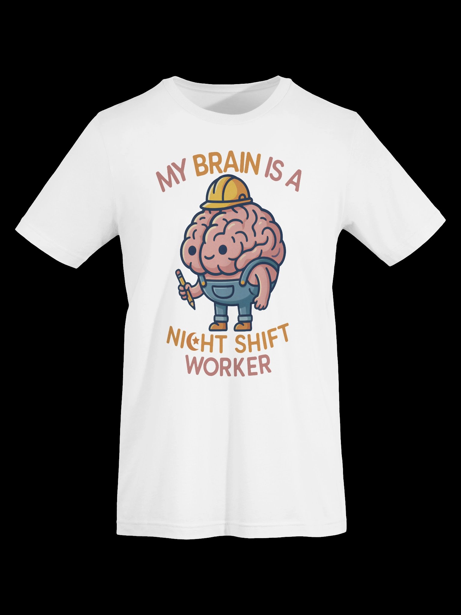 My Brain is a Night Shift Worker – Lightweight fabric (4.2 oz) product image (4)