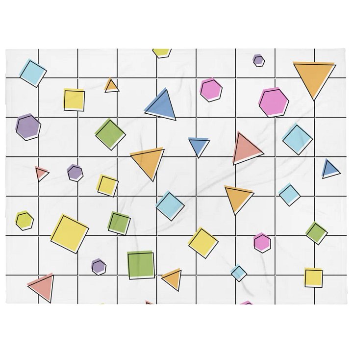 Geometric Dreams Throw Blanket product image (1)