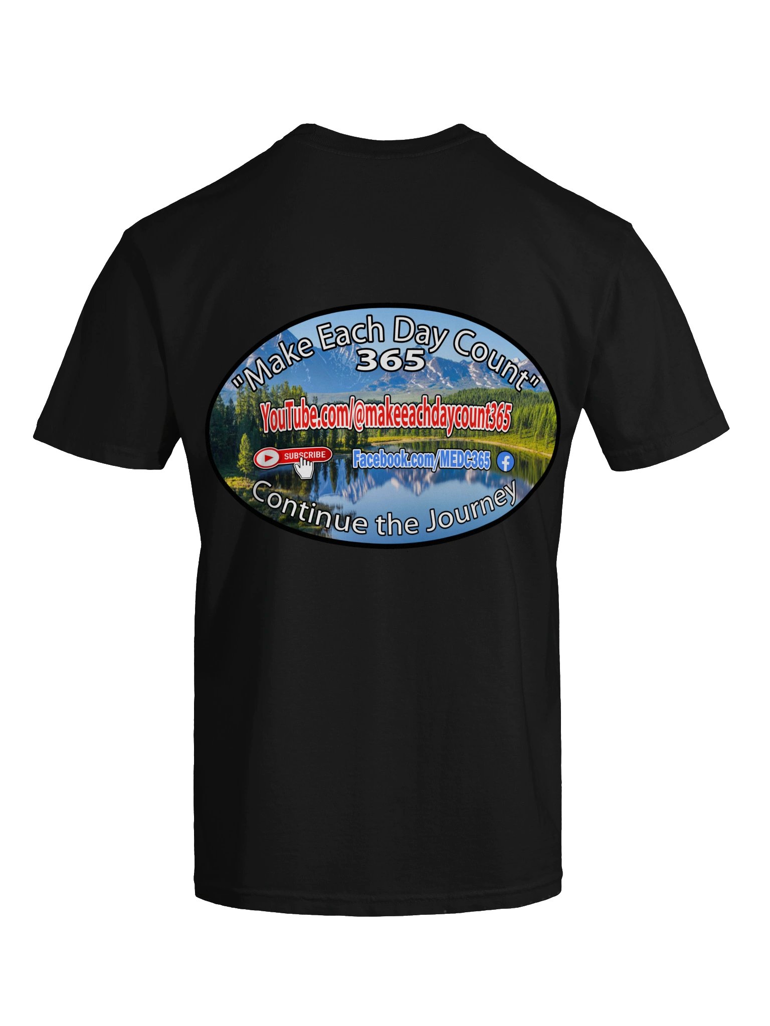 Official Make Each Day Count 365 T-Shirt (Front and Back) product image (7)
