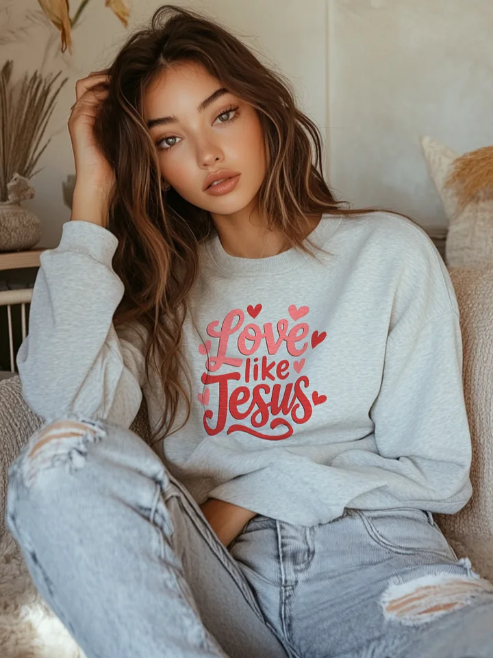 Love Like Jesus Premium Crewneck product image (9)