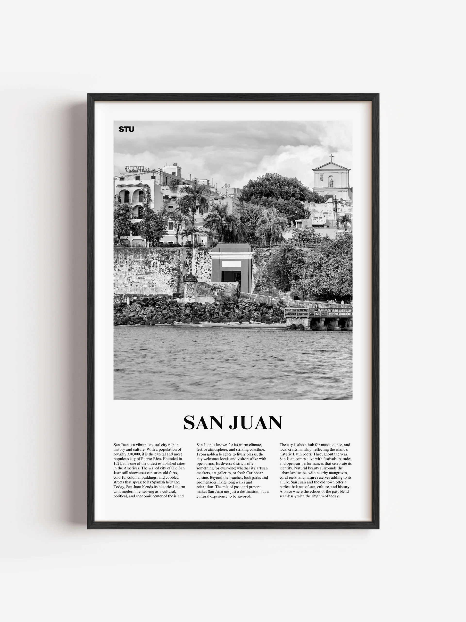 San Juan 01 Newspaper Poster product image (1)