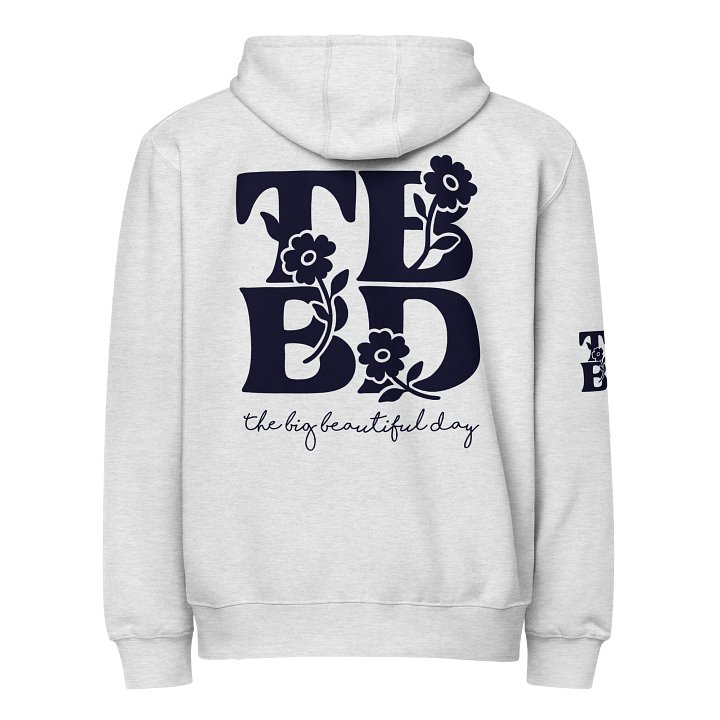 The Big Beautiful Day Floral Zip-Up Hoodie product image (5)