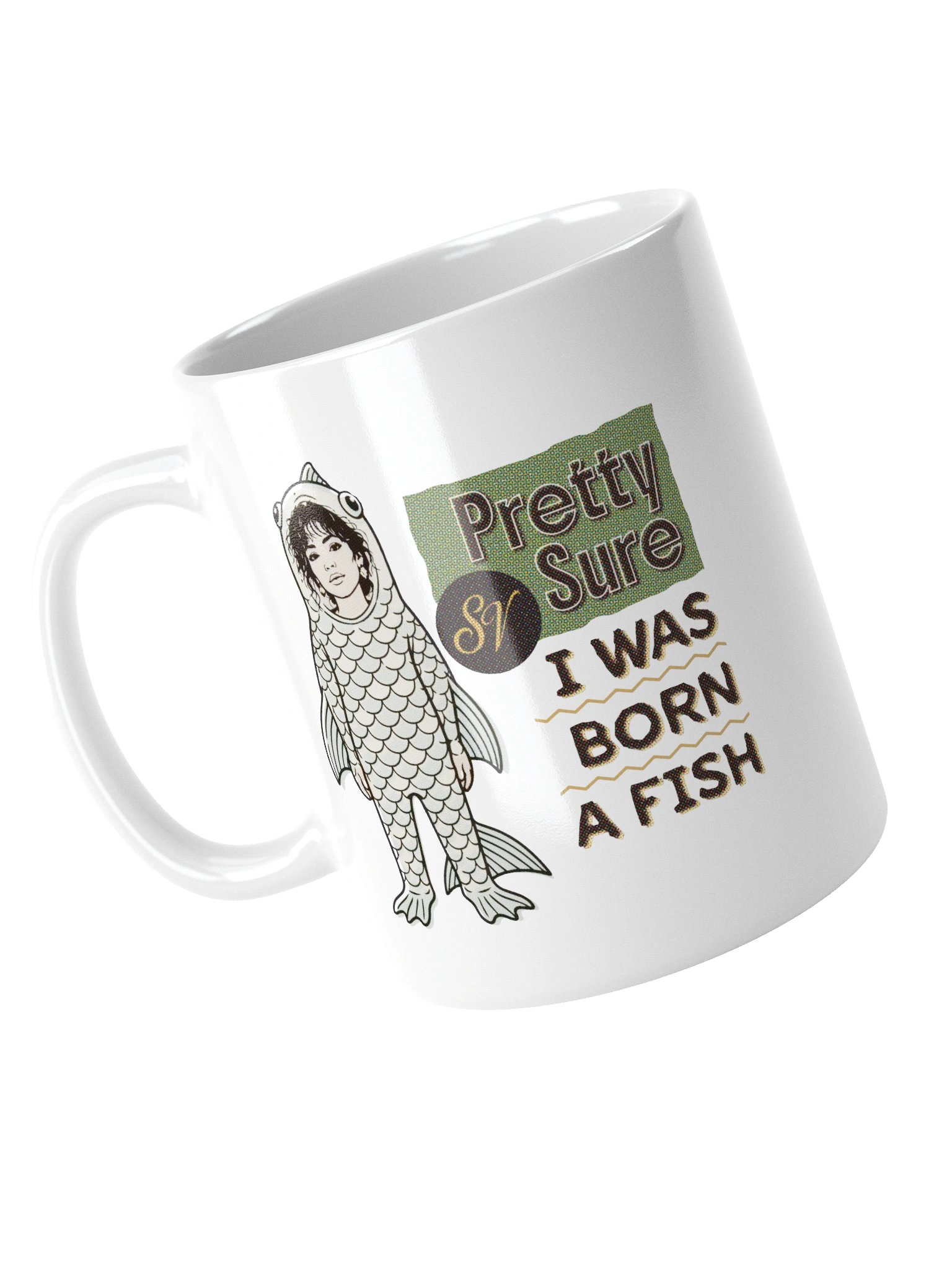 Born A Fish Mug product image (13)