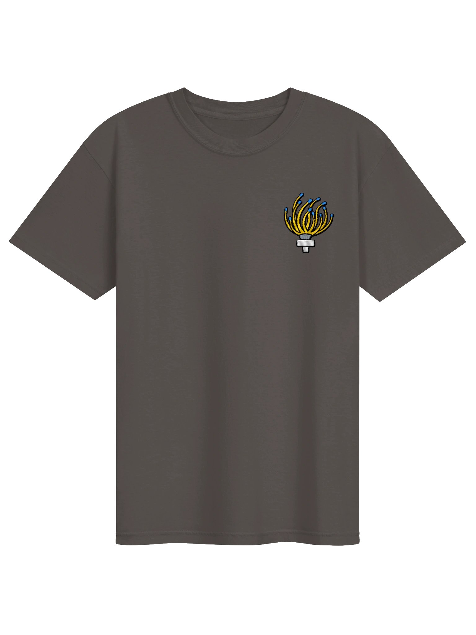 Gold Torch Coral Embroidered Premium T-Shirt | Saltwater Reef Aquarium Fish & Marine Life Apparel product image (9)