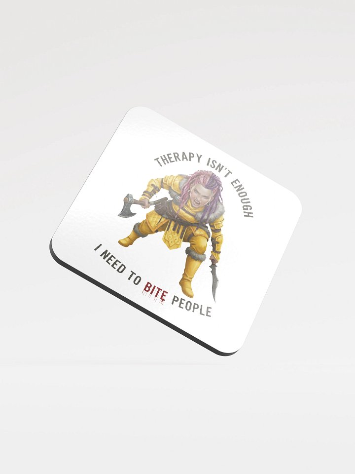 THERAPY YELLOW SHAMAN COASTER product image (1)