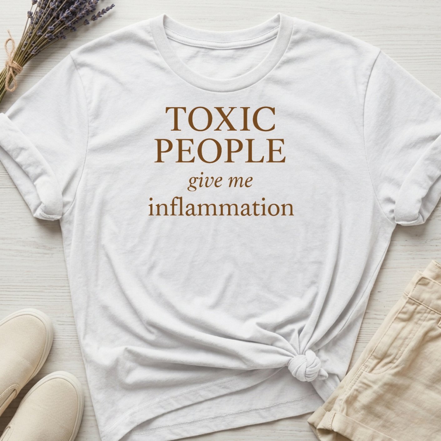 Good Clean Fun: "Toxic People II" Organic T-Shirt product image (3)