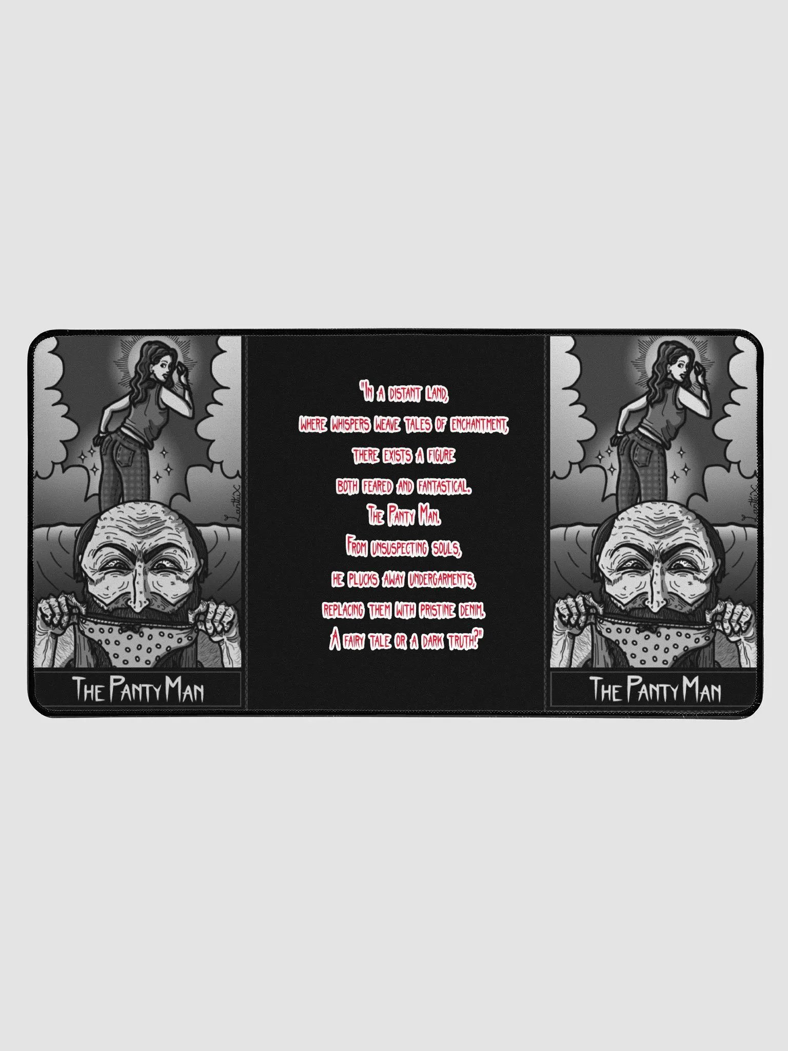 The Panty Man Desk Mat by LanttuX on Twitch.tv product image (1)