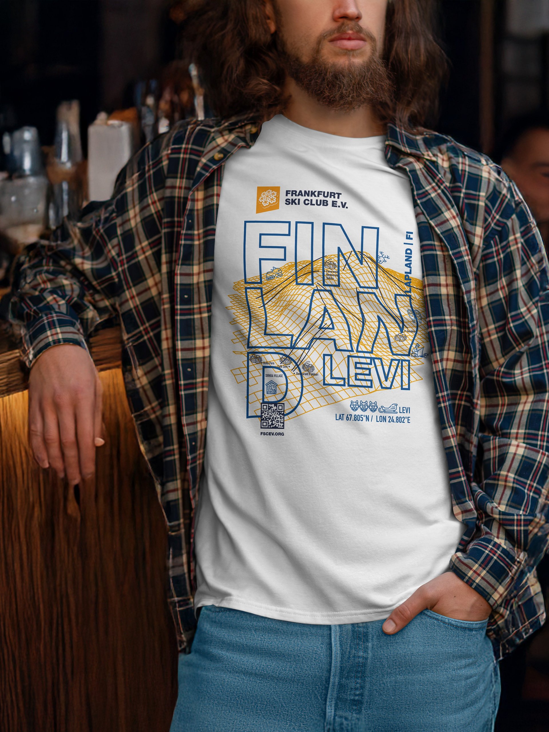 Finland / Levi Resort White (front print) product image (2)