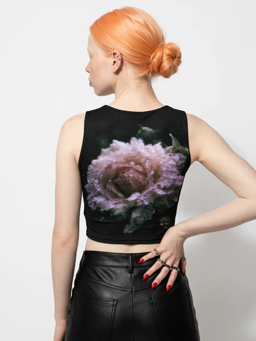 RED LIGHTNING - CROP TOP product image (4)